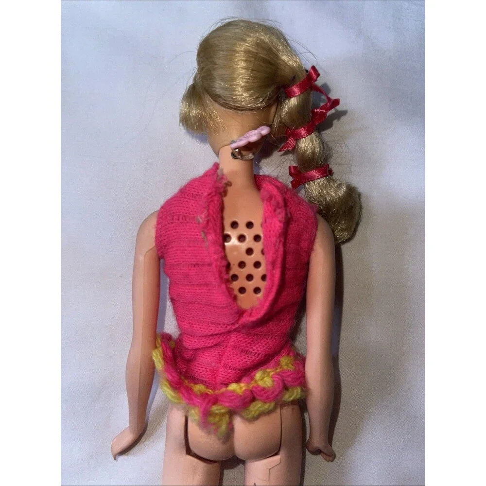 WORKS VTG Mattel Talking Barbie Doll Mexico Mod 1967 Repaired To Work Mint Hair